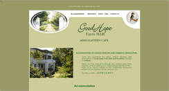Desktop Screenshot of addo-goodhope.co.za